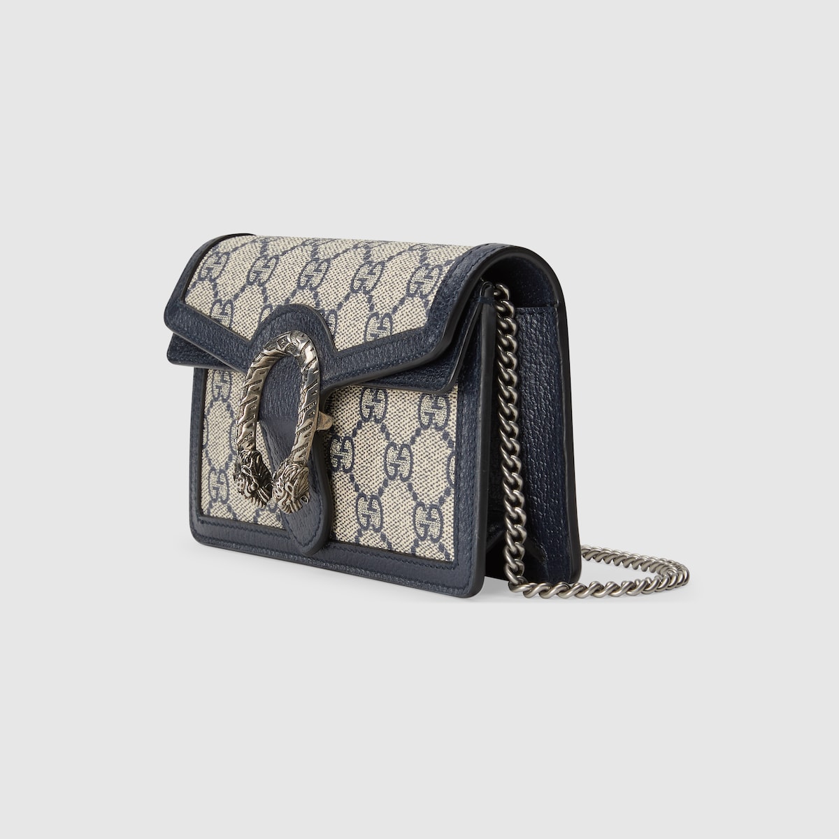 DIONYSUS SUPER MINI BAG, BEIGE AND BLUE