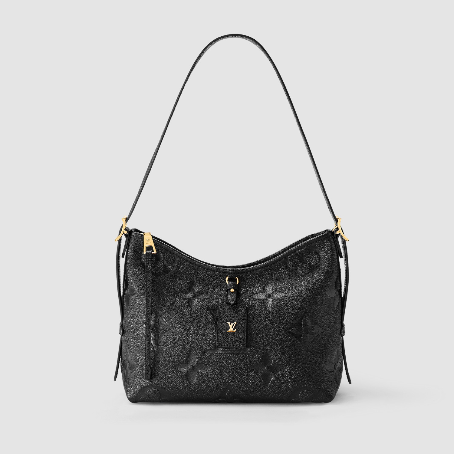 CARRYALL PM, MONOGRAM EMPREINTE LEATHER/ BLACK