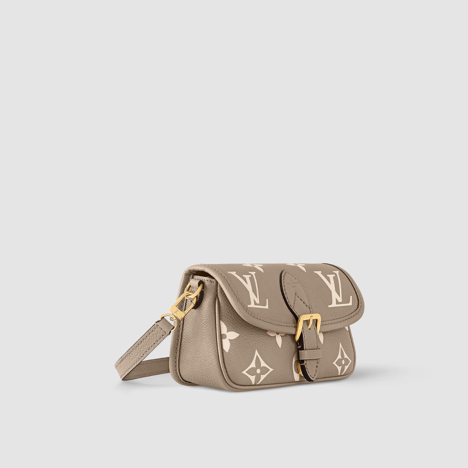 NANO DIANE, BICOLOR MONOGRAM EMPREINTE LEATHER