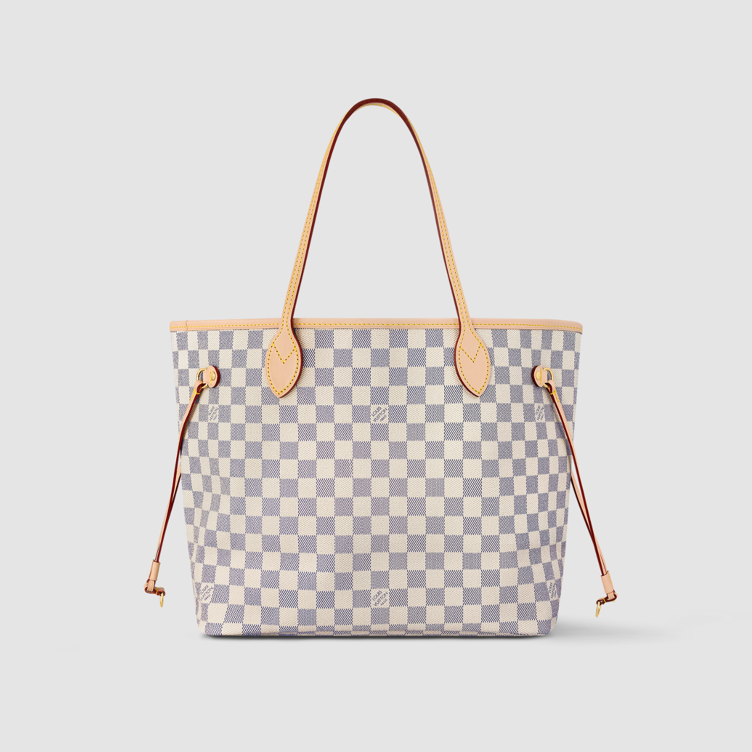 NEVERFULL MM, DAMIER AZUR/ ROSE BALLERINE