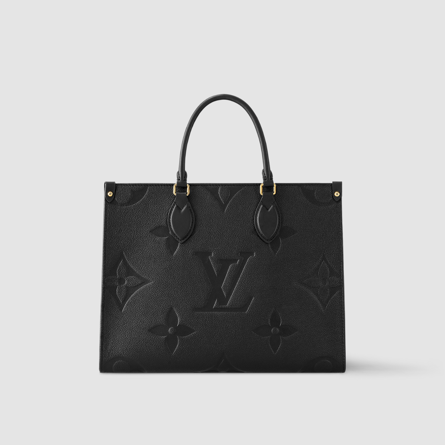 ONTHEGO MM, MONOGRAM EMPREINTE LEATHER/ BLACK