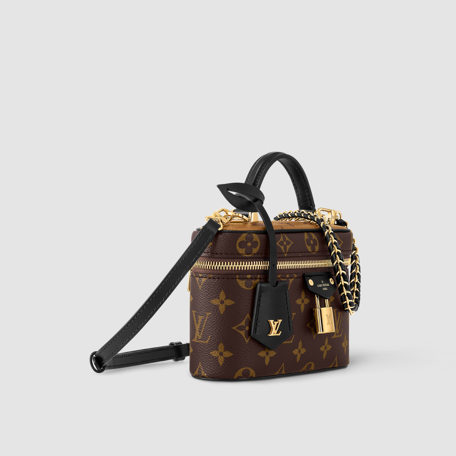 VANITY CHAIN POUCH, MONOGRAM REVERSE