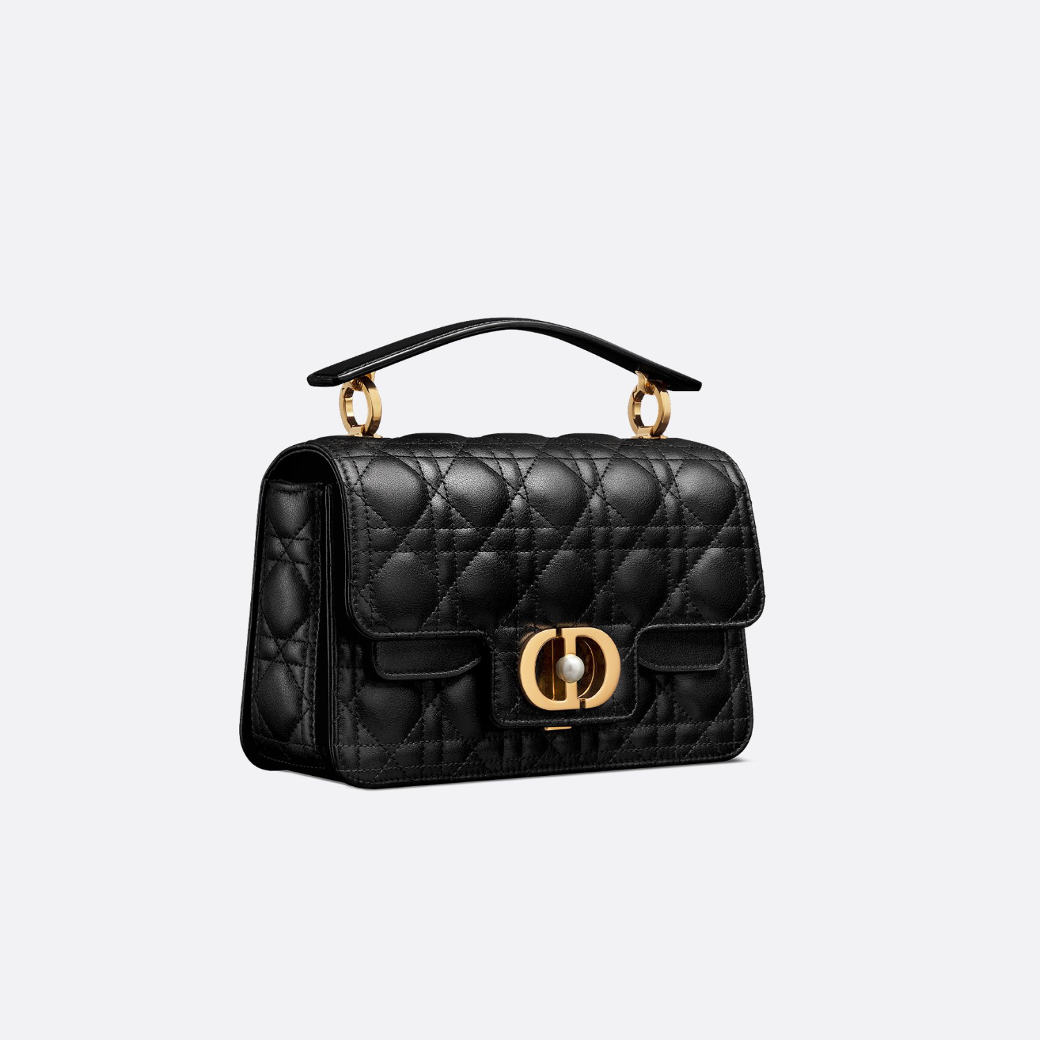 SMALL JOLIE TOP HANDLE BAG, BLACK